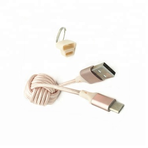 Elegante nodo cinese USB tipo C cavo portachiavi <span class=keywords><strong>carica</strong></span> del telefono <span class=keywords><strong>e</strong></span> uso del Computer - Product Image 3