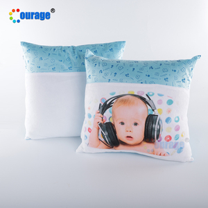 Matériau souple Sublimation Taie d'oreiller vierge <span class=keywords><strong>Housse</strong></span> <span class=keywords><strong>de</strong></span> coussin en polyester Vente en gros <span class=keywords><strong>BZ</strong></span>-019 - Product Image 3