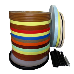 <span class=keywords><strong>Venta</strong></span> más popular grado una extrusión 1*22mm alto brillo grano de madera PVC bandas de borde para muebles <span class=keywords><strong>en</strong></span> oriente Medio - Product Image 1