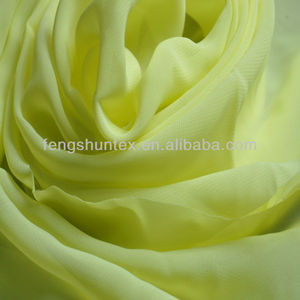 Tissu en mousseline de soie 100% polyester, étoffe personnalisée confortable pour robe, vente en gros - Product Image 2