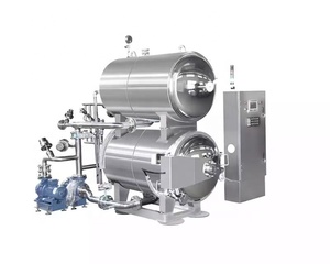 Tự động công nghiệp nồi hấp thực phẩm và đồ uống vặn lại tiệt trùng nhỏ Máy khử trùng - Product Image 1