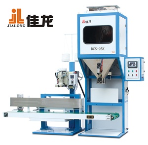 Machine à coudre semi-automatique haute vitesse 900BPH 25kg sac de grain de haricot de riz pesant la machine à emballer d'ensachage de remplissage - Product Image 1