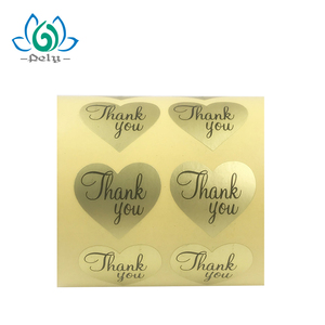 PET transparente/PVC oro metálico etiqueta - Product Image 2