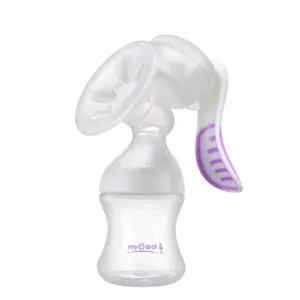 Adjustable Levels Wireless Hospital Food Grade Baby Milk Portable Silicone Breast Pump Manual