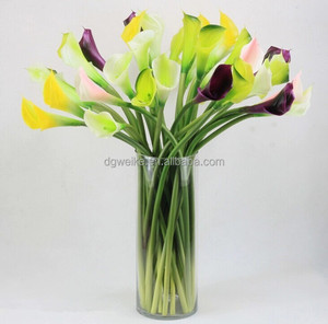 2018 Naturel réel tactile silicone calla lily belle silicone décoratif <span class=keywords><strong>fleur</strong></span> artificielle - Product Image 2