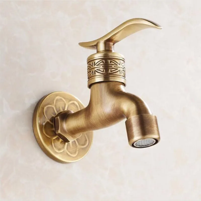 Fapully brass tap/garden hose cock/3/4" faucet brass bibcock antique bronze garden tap