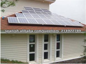 5kw fuera de- red casa de paneles solares kit, 5kw fuera de- red 5kw sistema casero solar, sistema solar de montaje para el hoga - Product Image 6