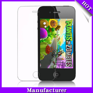 0.2mm 9h 2.5d de vidrio templado frontal y trasera para iphone 4s protector de pantalla de cine - Product Image 1