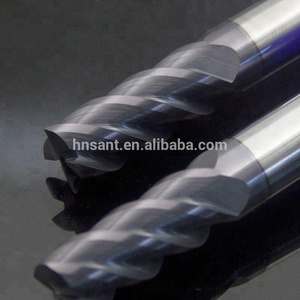 HRC55 tungsten carbide endmill carbide met 2 fluit 3 fluit 4 fluit