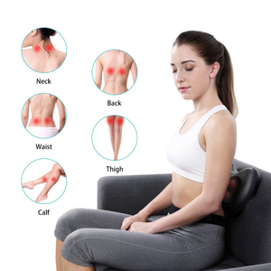 Recargable amasar Shiatsu calefacción cuello y la cintura almohada de masaje - Product Image 3