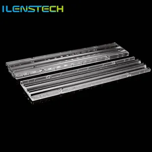 Ilenstech Led เลนส์เชิงเส้นตัวอย่างฟรีไฟ Led เติบโตด้วยเลนส์คู่/30องศานำแสงนำแสงเชิงเส้นแสง