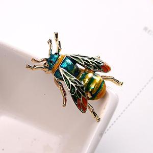 ベストセラー卸売動物ブローチジュエリーメタルエナメル蜂ブローチピン - Product Image 6