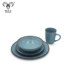 Services <span class=keywords><strong>de</strong></span> table en céramique personnalisés, ensembles <span class=keywords><strong>de</strong></span> vaisselle populaires, ensembles <span class=keywords><strong>de</strong></span> vaisselle, assiettes <span class=keywords><strong>de</strong></span> présentation, ensembles d'assiettes en céramique - Product Image 3