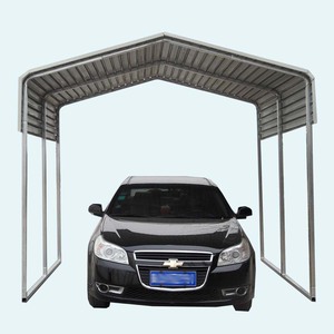 Abri de voiture préfabriqué en acier galvanisé de conception moderne - Product Image 1