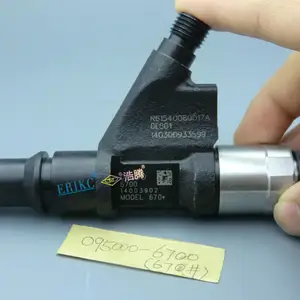 Denso Diesel Injeksi Bahan Bakar 095000-670 # Injeksi 095000-670 # (R61540080017A) diskon Injector untuk HOWO Sinotruk Ssangyong