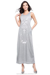 Hermosas mujeres del vendaje embellecido vestido de las mujeres vestido largo de fiesta de SD46 - Product Image 5