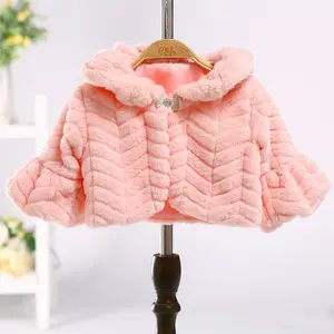 Vêtements d'hiver pour bébés filles, vêtements de créateur pour enfants, manches évasées, châle doux, nouvelle collection, PJ008