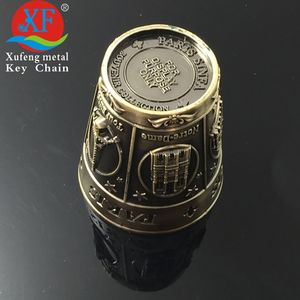 प्राचीन कस्टम डिजाइन जस्ता धातु शॉट ग्लास डाई कास्टिंग तकनीक पर्यटक स्मृति चिन्ह के लिए उत्कीर्णन के साथ - Product Image 3