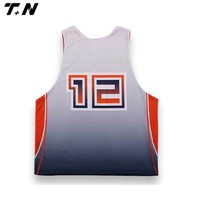 Personnalisé réversible de lacrosse sublimé pinny