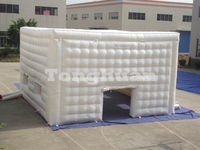 Tente de camping gonflable en forme de cube Facet, extérieur, 30x15m, matériau PVC, garantie 3 ans, excellent rapport qualité-prix