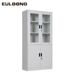 <span class=keywords><strong>Armoire</strong></span> métallique de rangement pour médicaments avec porte battante en verre verrouillable pour hôpital - Product Image 1