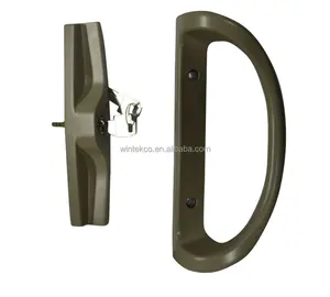 American Style Sliding Patio Door Lock Handle with key