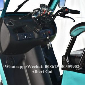 2022 nouvelle version pousse-pousse électrique à trois roues avec toit - Product Image 5