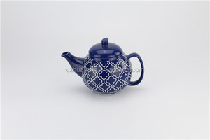 Satinato decal creative design del prodotto sfuso in ceramica <span class=keywords><strong>turco</strong></span> teiera con infusore - Product Image 5