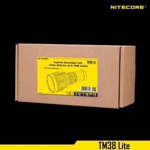 <span class=keywords><strong>NITECORE</strong></span> TM38 Lite 1800 Lumens 1400m Portée du faisceau <span class=keywords><strong>18650</strong></span> IP68 Aluminium Lampe de recherche puissante ODM - Product Image 5