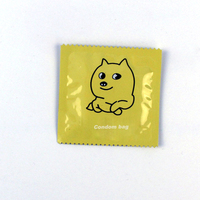 Sachet d'Emballage Personnalisé de Préservatifs à Trois Soudures Latérales de Chine