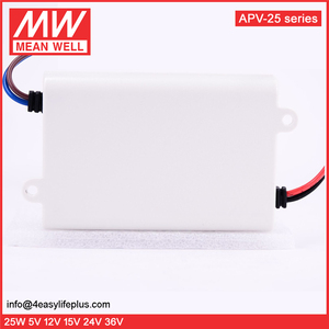 Meanwell <span class=keywords><strong>12V</strong></span> 2A Alimentation LED <span class=keywords><strong>25W</strong></span> A MENÉ Le Conducteur APV-25-12 - Product Image 5