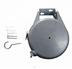 Étagère de séchage Portable rétractable en PVC, 15m, support mural pour accrocher les vêtements, secs et humides, Installation facile - Product Image 2