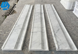 <span class=keywords><strong>Precio</strong></span> <span class=keywords><strong>m2</strong></span> de mármol de carrara blanco mármol de Carrara cocina rodapié - Product Image 1