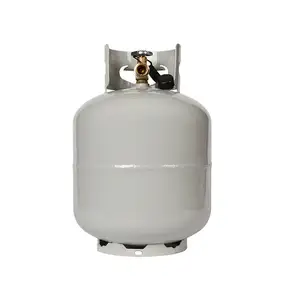 Cilindro de Gas GLP vacío estándar de Australia de 9kg con válvula a la venta en la escala de llenado de GLP escala única