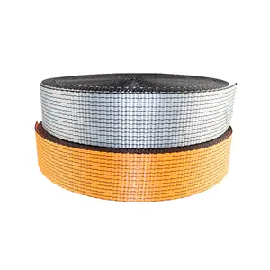 Kekuatan Tinggi 100% Tape Polyester Webbing Sling Safety Belt Anyaman Tali