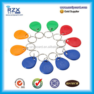 Laser recorded the number's UID proximity 125 khz rfid key fob - Product Image 4