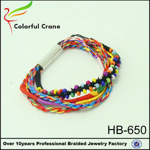 L'arrivée de nouveaux faits à la main bracelet bracelet bresilien <span class=keywords><strong>hipanema</strong></span> mexique des nations unies - Product Image 1