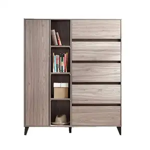 Hot saling cheap wooden chest of drawers from shouguang for living room