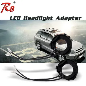 Support d'ampoules LED H7, Base de lampe, adaptateur pour phare avant, pour VW GOLF 7