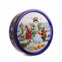 Biscuits au beurre pour le petit-déjeuner, 250g, avec texture croustillante, saveurs café et œuf, en emballage métallique