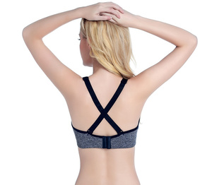 Reggiseno da <span class=keywords><strong>allattamento</strong></span> per maternità <span class=keywords><strong>allattamento</strong></span> al seno gravidanza senza filo da infermiera reggiseni Push up biancheria <span class=keywords><strong>intima</strong></span> incinta più taglia per le donne - Product Image 2