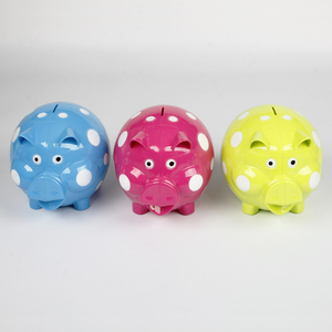 Bastante de plástico Piggy banco de moneda - Product Image 4