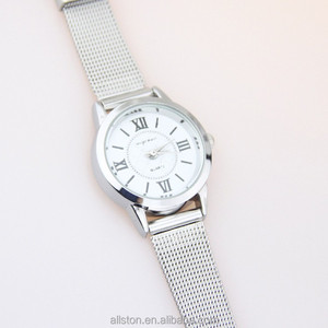 <span class=keywords><strong>Orologio</strong></span> da Polso Fresco e Semplice con Quadrante <span class=keywords><strong>Piccolo</strong></span>, Cinturino in Maglia di <span class=keywords><strong>Acciaio</strong></span> Inossidabile, <span class=keywords><strong>Orologio</strong></span> al Quarzo Raffinato, Regalo per <span class=keywords><strong>Donna</strong></span> - Product Image 4