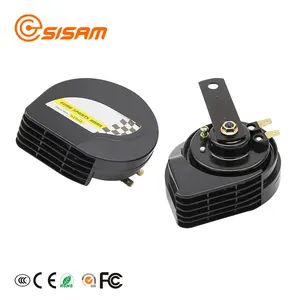 12V Siêu Mỏng Tự Động Còi Xe Còi Điện Dual-Tone Ốc Xe Máy Sừng