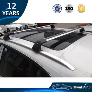 In Lega di alluminio Bagagli Sul Tetto Cremagliera Per Sportage 2011-2016 2017 2018 Croce bar sul tetto Rack Universale accessori Auto