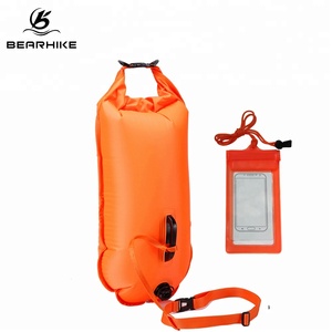 Conception unique Bon marché Logo personnalisé Bouée de bain de sécurité gonflable flottante en eau libre Sac sec pour piscine - Product Image 2