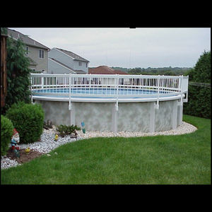 Fentech-VALLA de PVC para piscina, resistente a los rayos UV, color blanco - Product Image 6