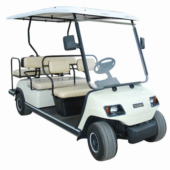6 व्यक्ति बिजली क्लब कार गोल्फ छोटी गाड़ी 5 - 6 48V सीई