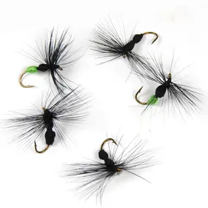 Trout bass flies lures dry wet ant fly fishing wholesale fly fishing plastic lue support oem customized