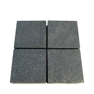 China Granite Floor Drive Way Paving Cobble Stone Cubes For Parking